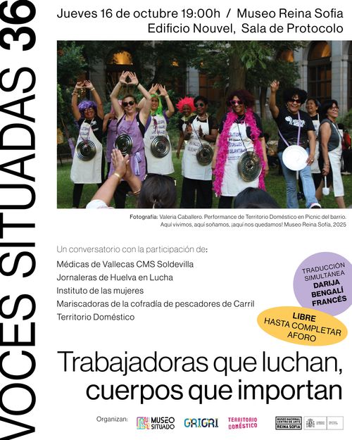 Voces Situadas 36. Trabajadoras que luchan, cuerpos que importan.