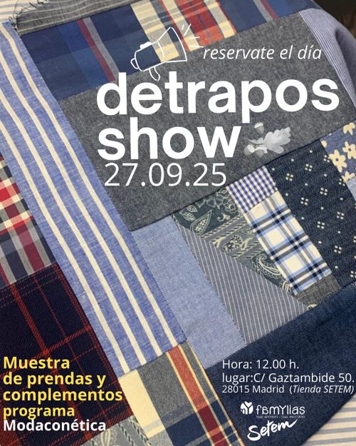 DETRAPOS Show. Desfile de moda ética