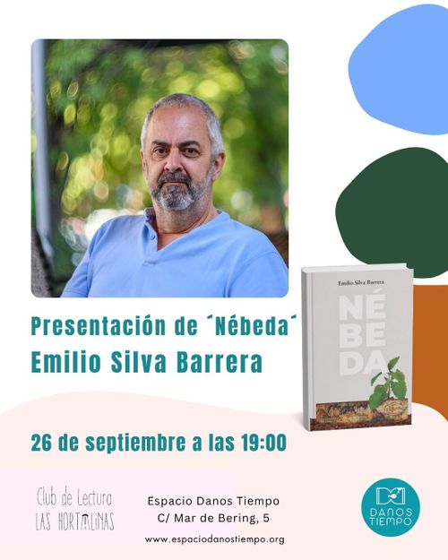 Presentación de "Nébeda", la primera novela de Emilio Silva