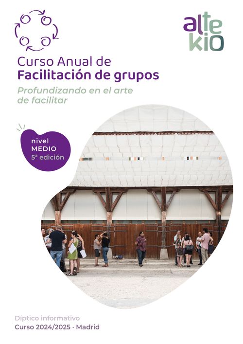 Curso anual de facilitación de grupos (nivel medio)