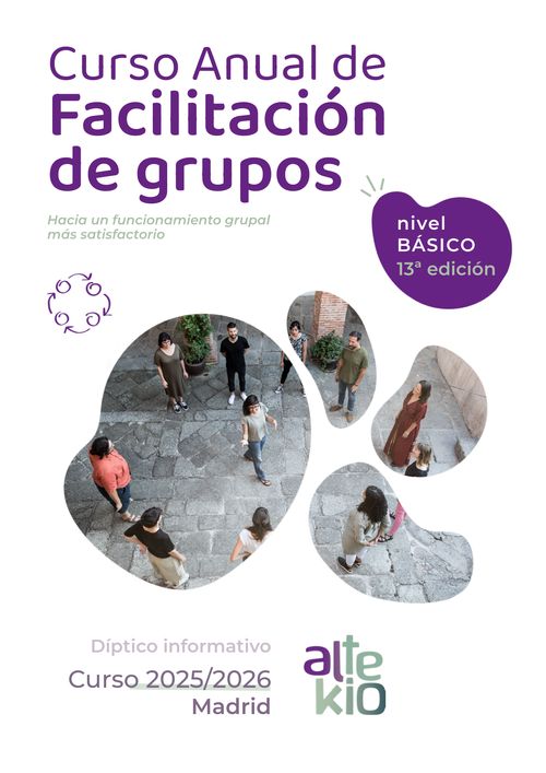 Curso anual de facilitación de grupos (nivel básico)